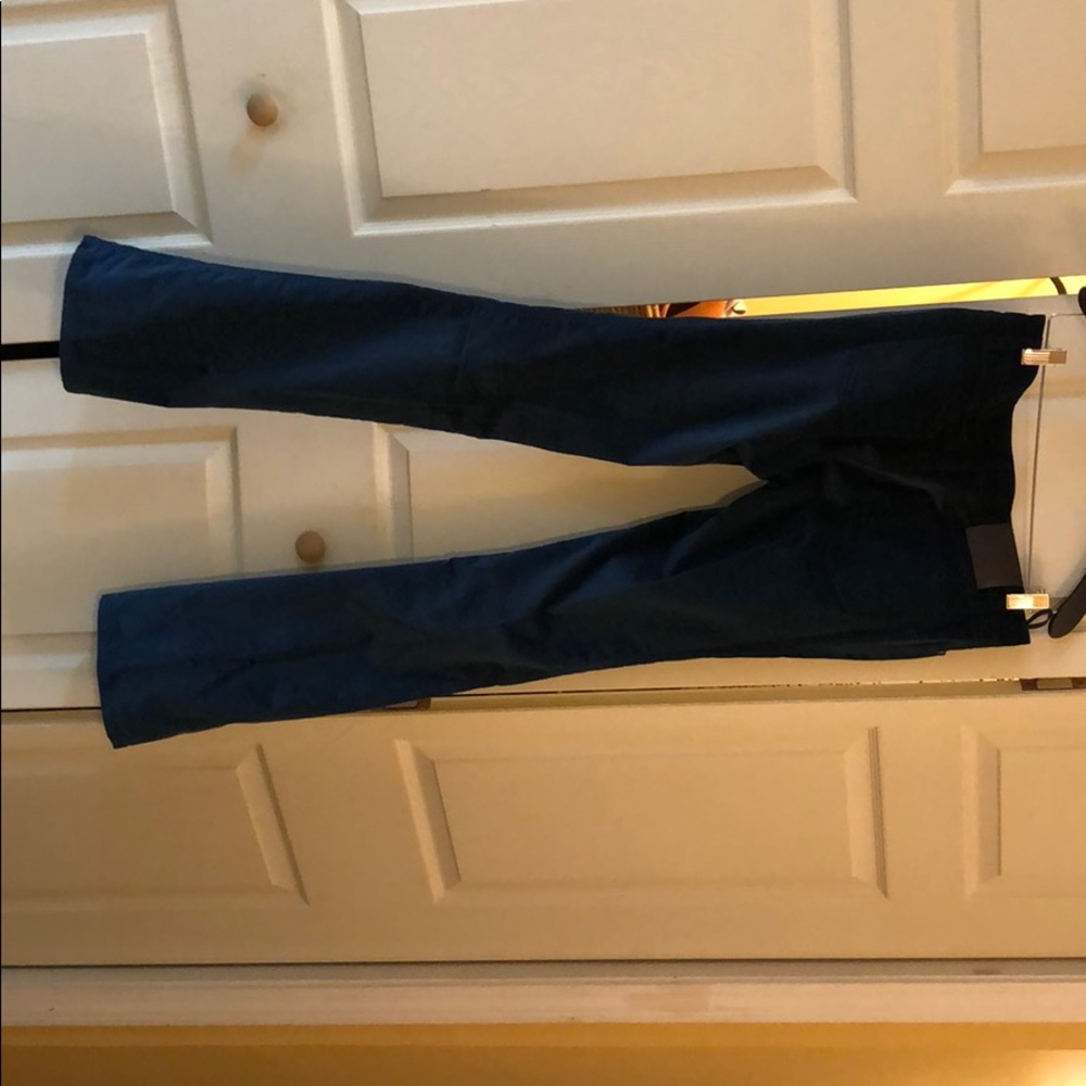 Gucci teal corduroy trouser